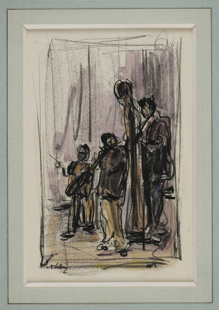 Null VOLLON Antoine, 1833-1900

Haume - Musicians

two drawings: a pastel and a &hellip;