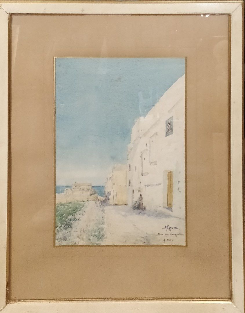 Null REY Alphonse (1865-1938)

Algier, Straße der Maghrebiner,

Aquarell, signie&hellip;