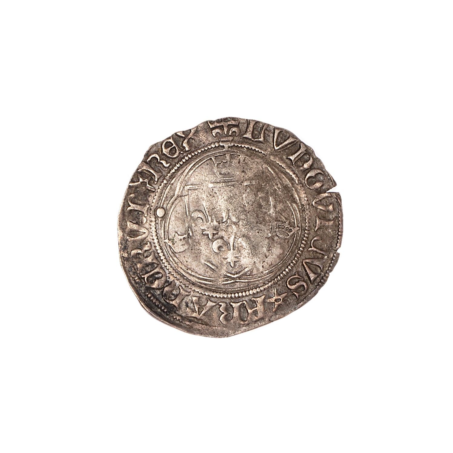 Null 路易十二（1498-1514）

白色带冠。

项目17 亚眠。

Dup.: 664.

罕见的，VF到TTB。

来自CGB - 2012年。