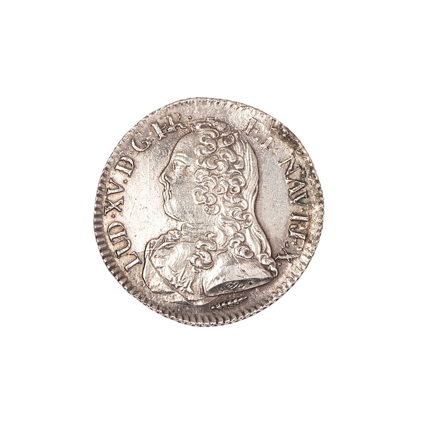 Null Luis XV (1715-1774)

Quinta de un escudo con laureles 1726 X. 

Dup. 1677. &hellip;