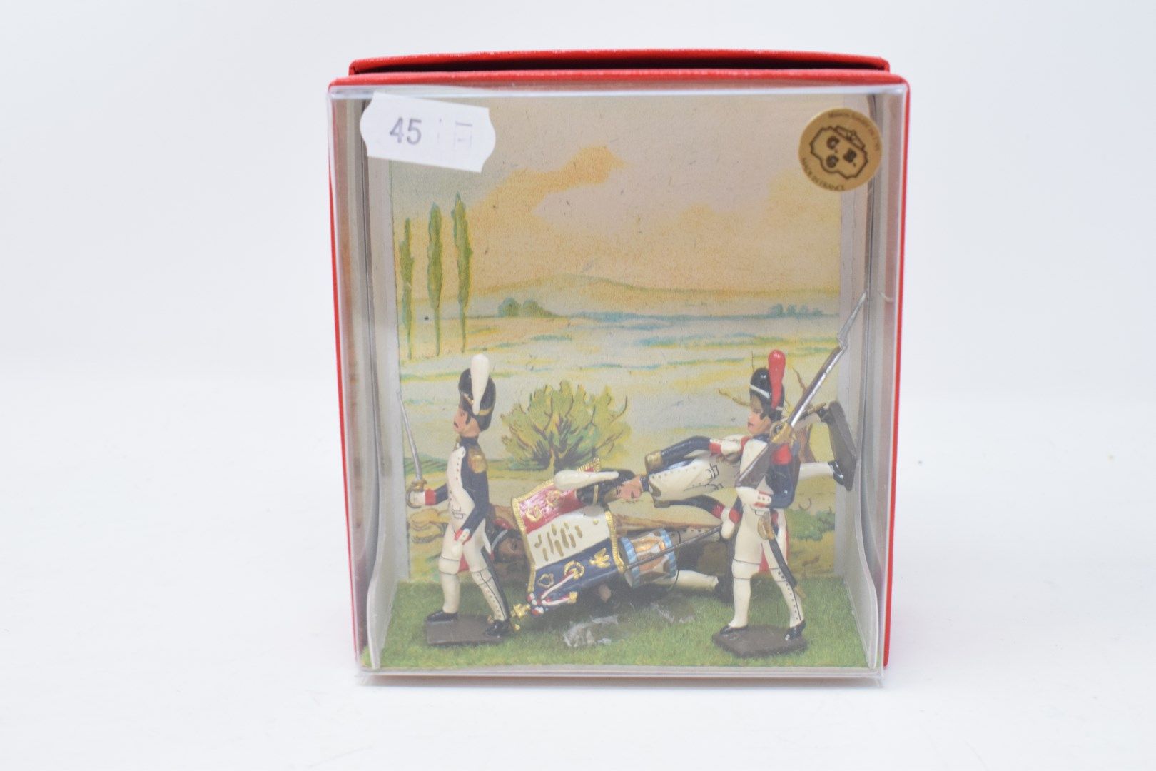 Null CBG Ronde Bosse: 四个小模型的吸塑包装，代表了四个受阅的人物，包括1810年的第四瑞士团--第一步兵团--第一帝国卫队的榴弹兵--卫队&hellip;