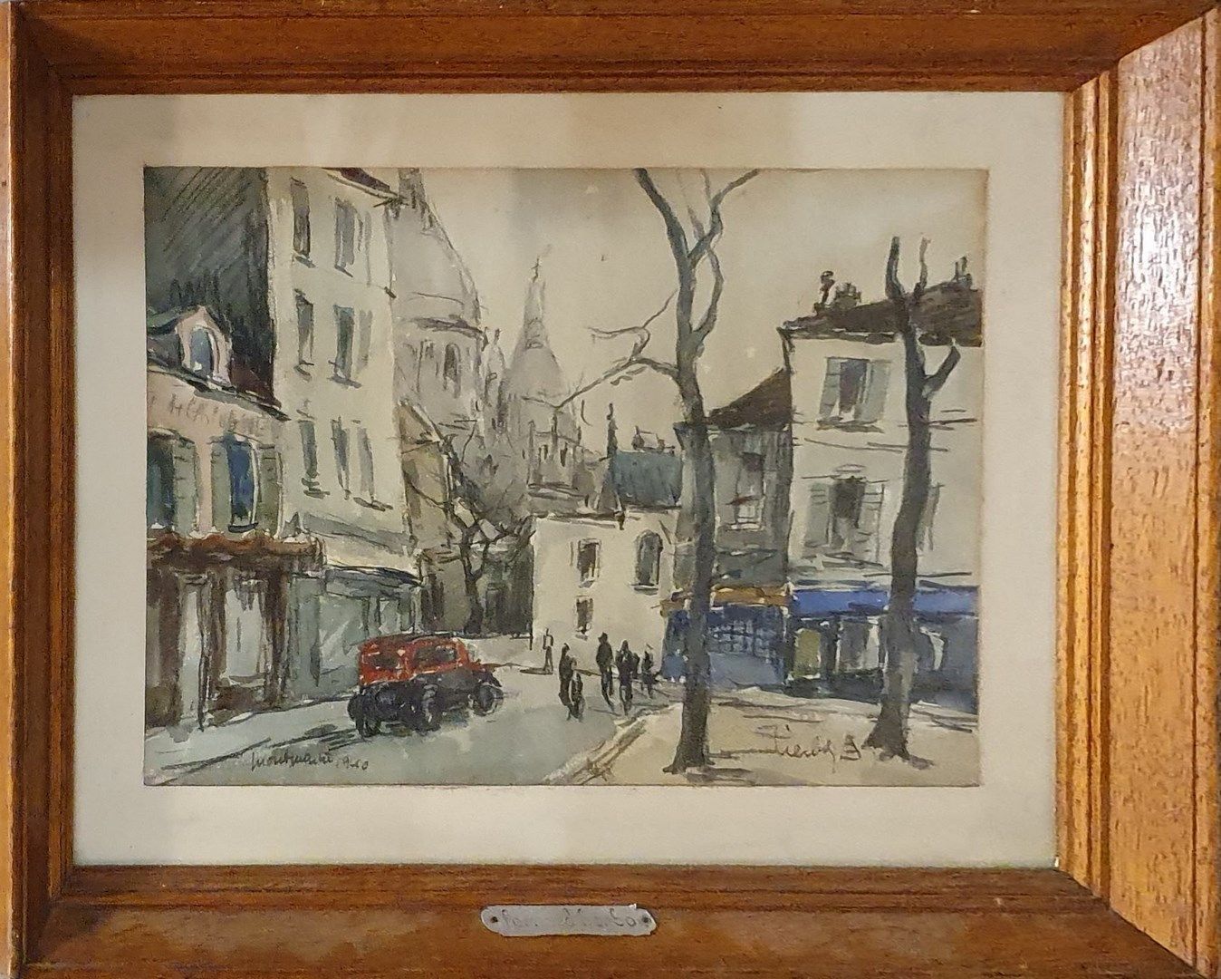 Null HERBO Fernand (1905-1995)

Montmartre 1940

Aquarelle signée en bas à droit&hellip;