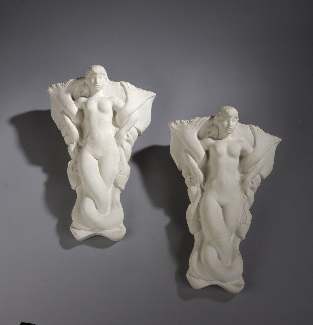 Null ANDROUSOV Vadim, attributed to

Sirens, circa 1942

pair of sconces in plas&hellip;
