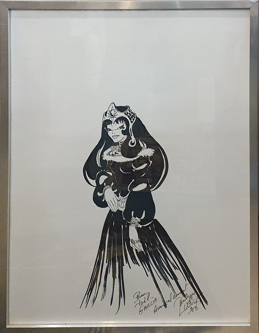 Null [BANDE DESSINEE]

LUGUY Philippe (1948)

Princesse

Encre noire sur papier,&hellip;