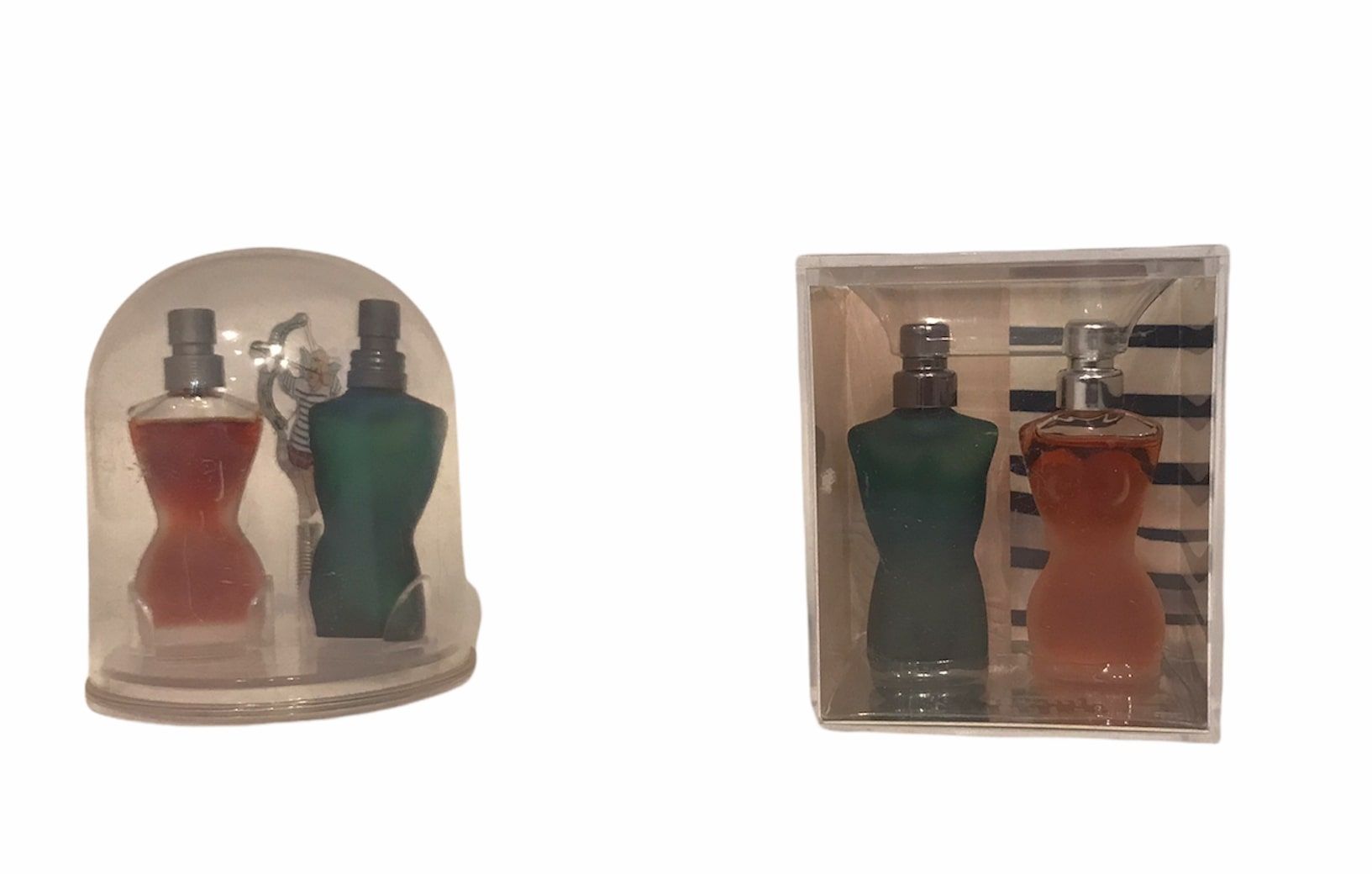 Null 两个Jean-Paul Gaultier迷你盒

特别的情人节丘比特盒子，内有地球仪和两个微型模型 "Le Mâle "和 "Classique Fe&hellip;