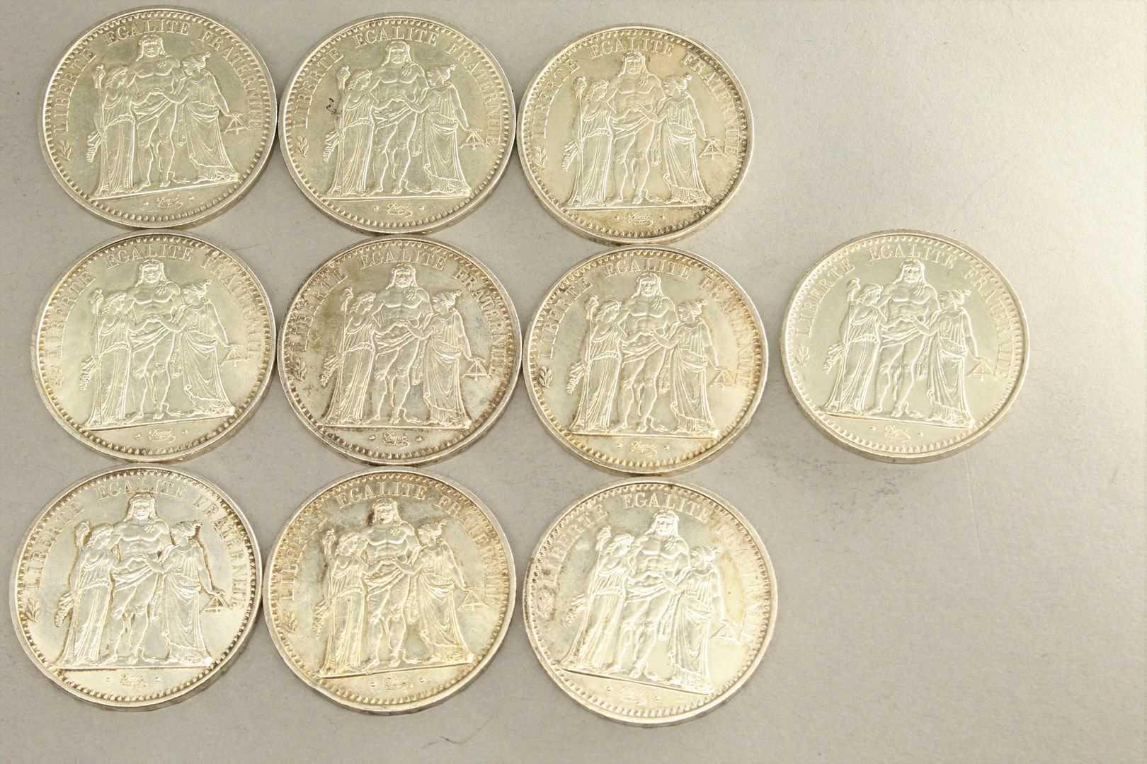 1 pièce en argent de 10 F Hercule 1970 SUP 