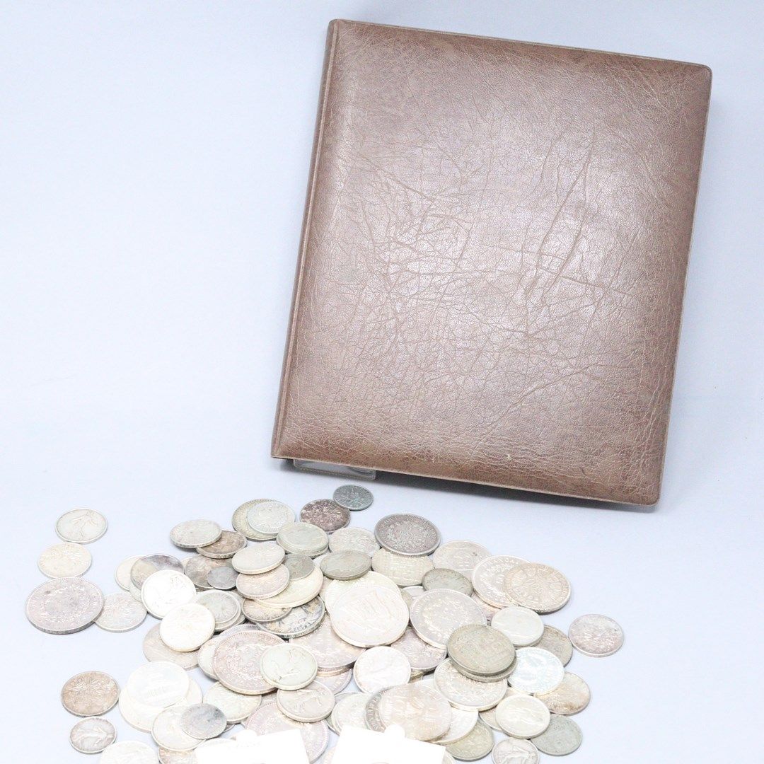 Null Lotto di monete d'argento prevalentemente francesi e del XX secolo. 

Alcun&hellip;