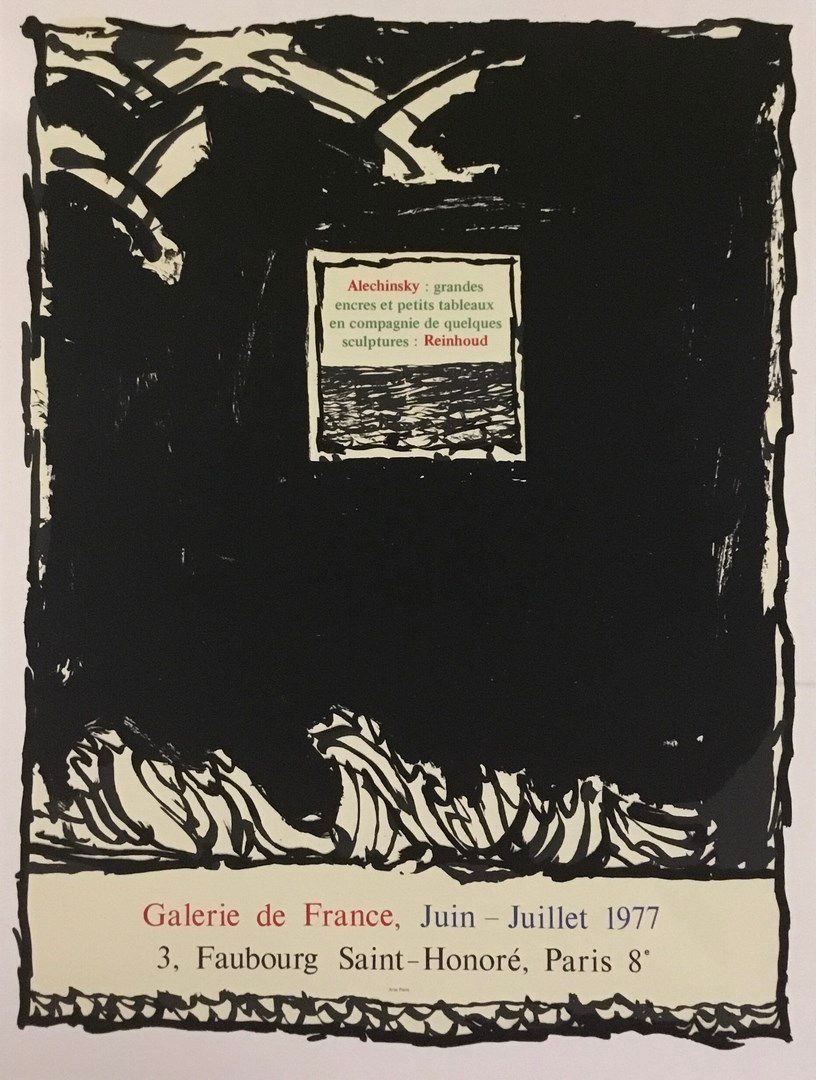 Null ALECHINSKY Pierre 

Manifesto originale 1977 Galerie de France. 

65 x 50 c&hellip;