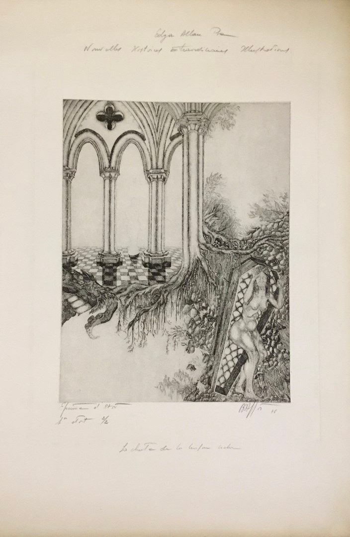 Null BALLIF Yannick

版画右下角有签名，并注明了艺术家的证明，第一状态2/2。 

56 x 38 cm