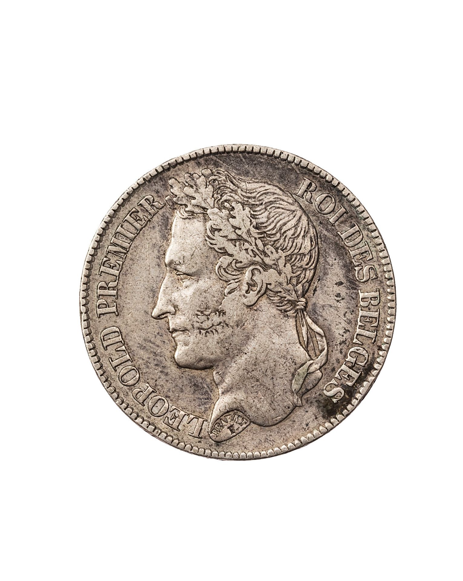 Null BELGIQUE

Leopold I, 2 francs argent 1834 (KM9.2)

TTB