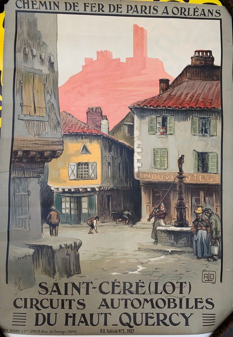 Null [广告-运输]

巴黎至奥尔良的铁路，Haut-Quercy汽车线路的海报，圣切雷（地段），1927年

巴黎Terrage街19号，Lucien S&hellip;