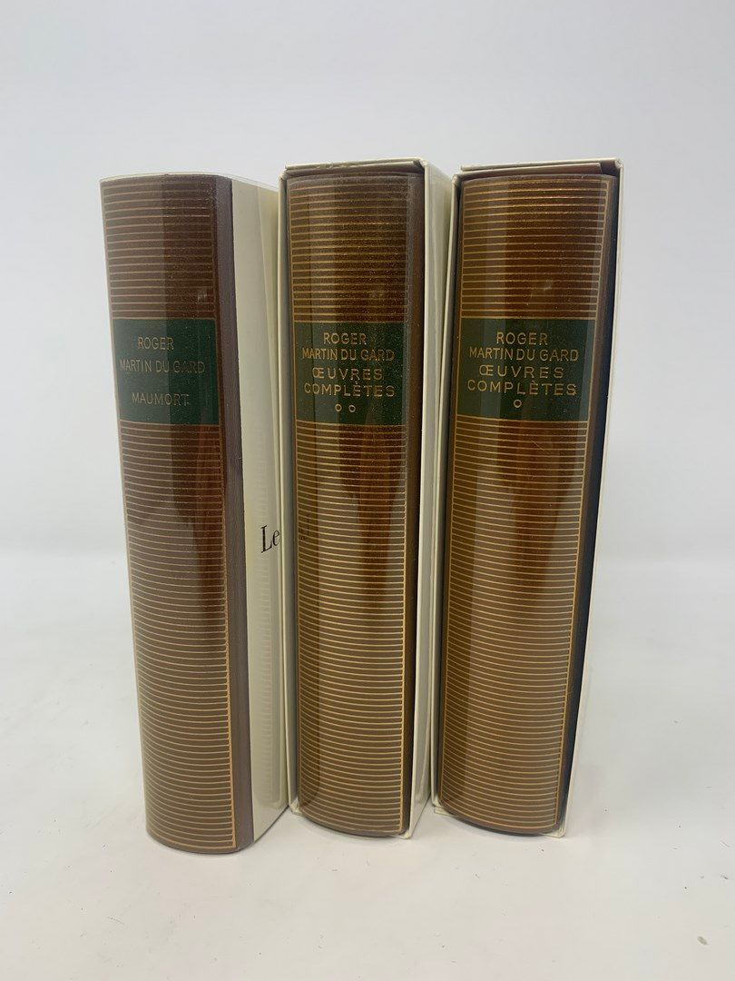 Null BIBLIOTHEQUE DE LA PLEIADE

3 vol.

MARTIN DU GARD Roger, Oeuvres complètes&hellip;