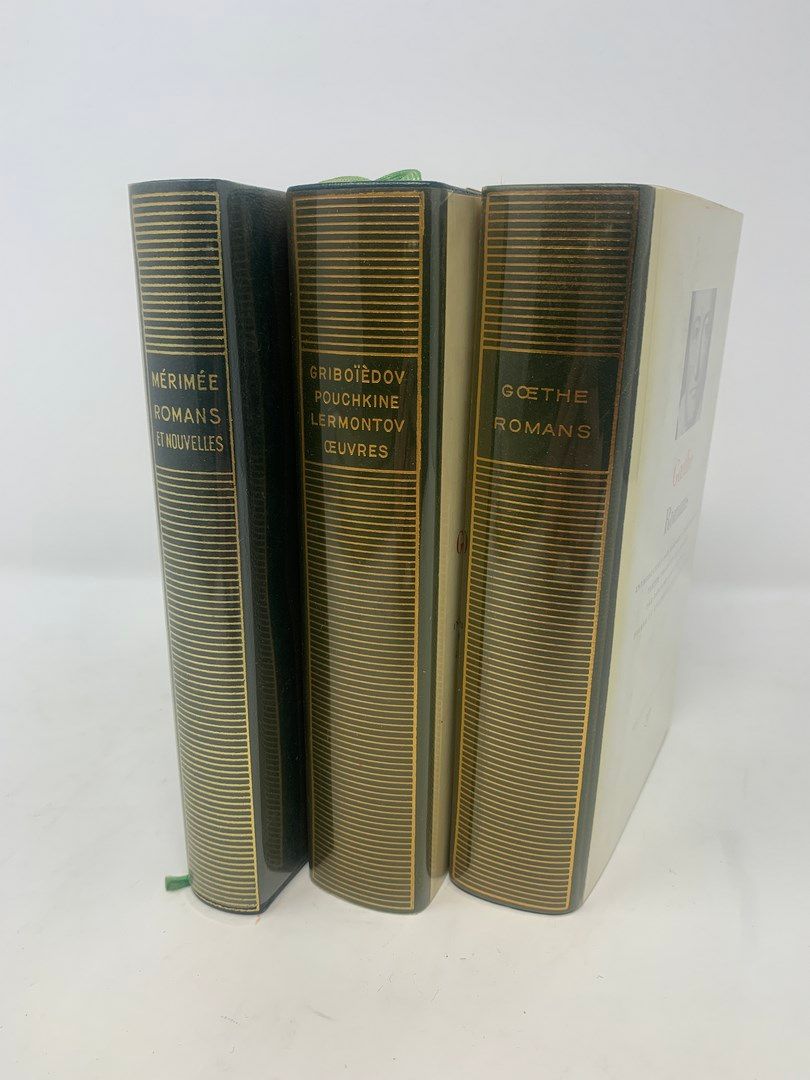 Null BIBLIOTHEQUE DE LA PLEIADE

3 vol.

GOETHE, Romans, Bibliothèque de la Pléi&hellip;