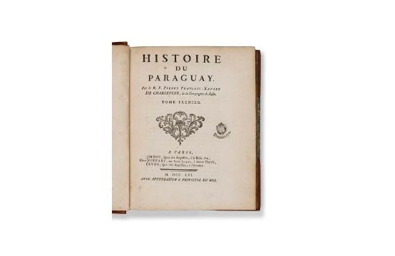 Null CHARLEVOIX (Pierre-François-Xavier). Histoire du Paraguay. Paris, Didot, Gi&hellip;