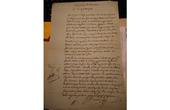 Null COMPAGNIE DES INDES 

Contrat en date du 1er juillet 1786 concernant la ven&hellip;