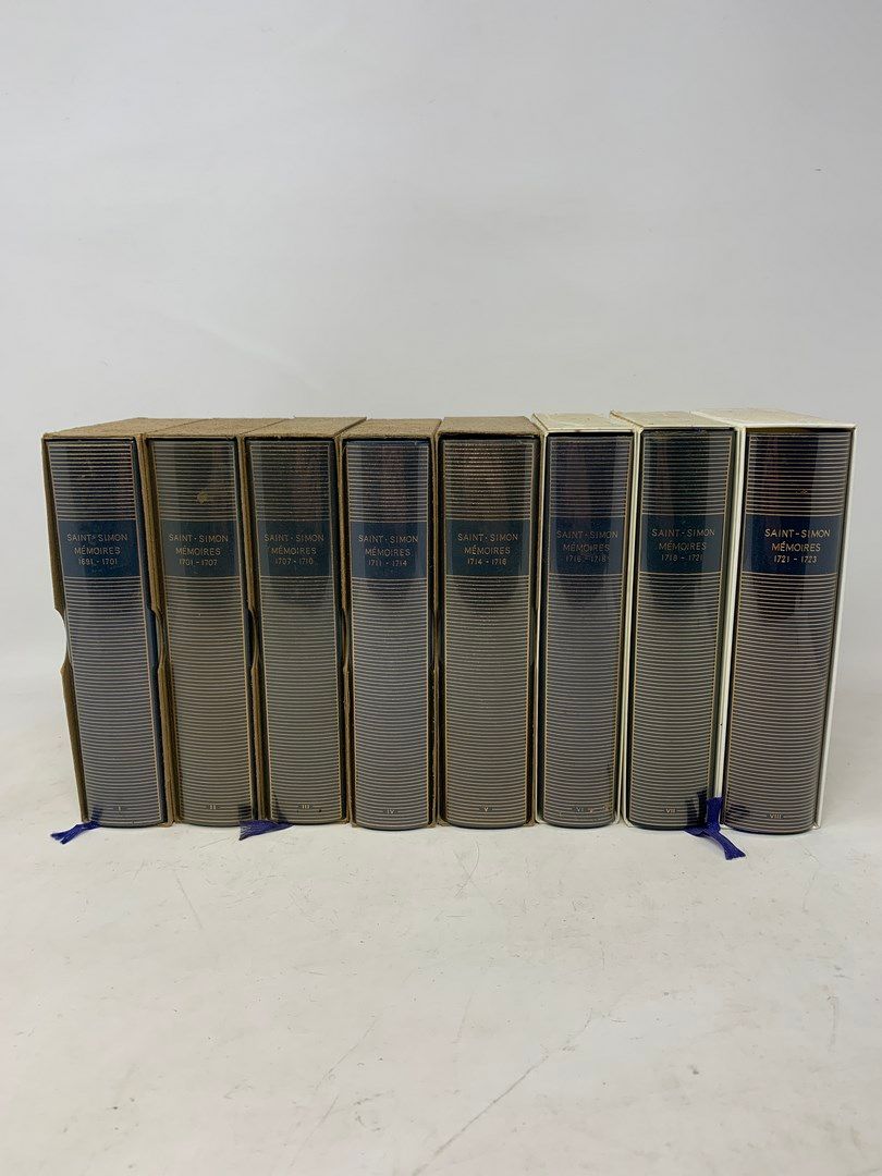 Null BIBLIOTHEQUE DE LA PLEIADE

8 vol.

SAINT-SIMON, Mémoires 1691 - 1701, Bibl&hellip;