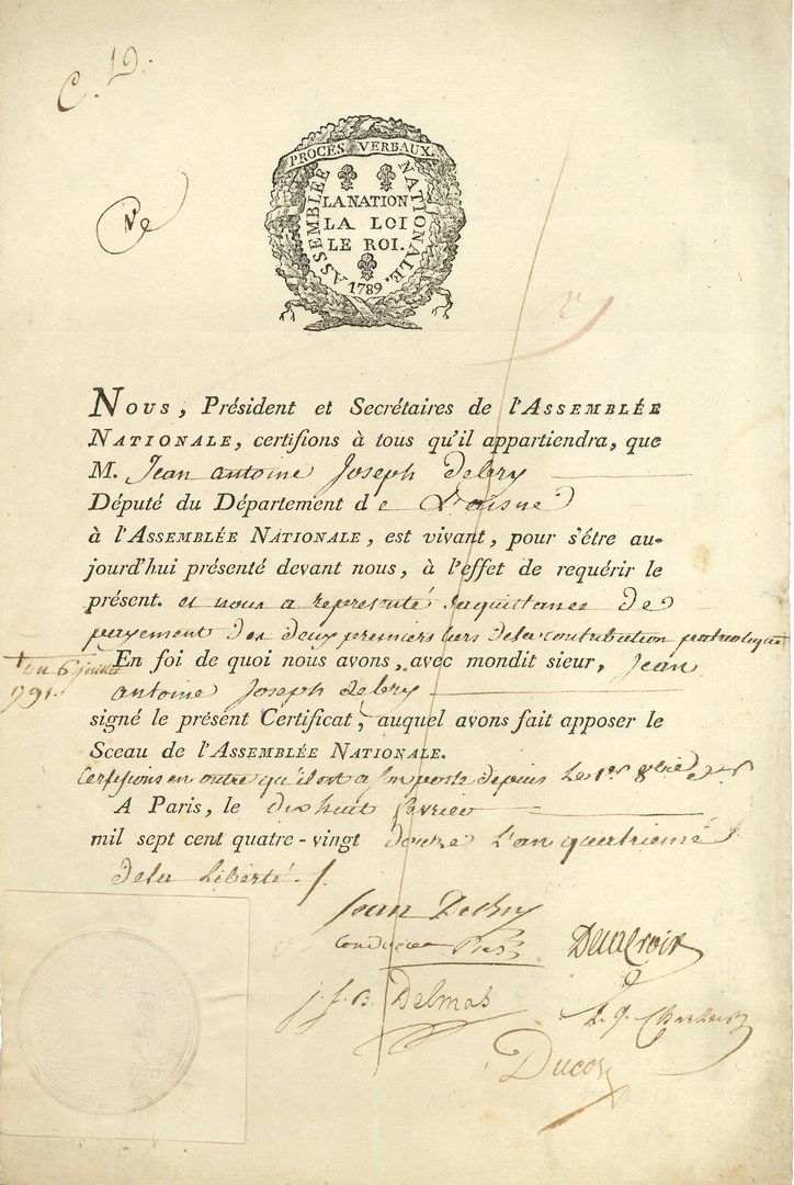 Null 让-安托万-尼古拉-卡里塔特，孔多塞侯爵（1743-1794）数学家、哲学家和经济学家；议员，会议代表（艾森省），他作为吉隆丹人被捕并自杀。作为国民议&hellip;