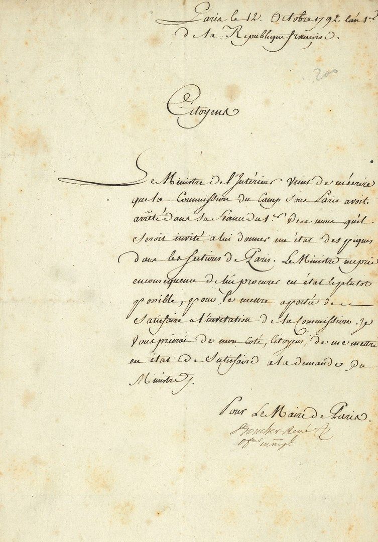Null 安东尼-雷内-布歇，被称为布歇-雷内（1730-1811）地方官和革命家，1792年代理巴黎市长。L.S. "为巴黎市长 "作为市政官员，巴黎1792&hellip;