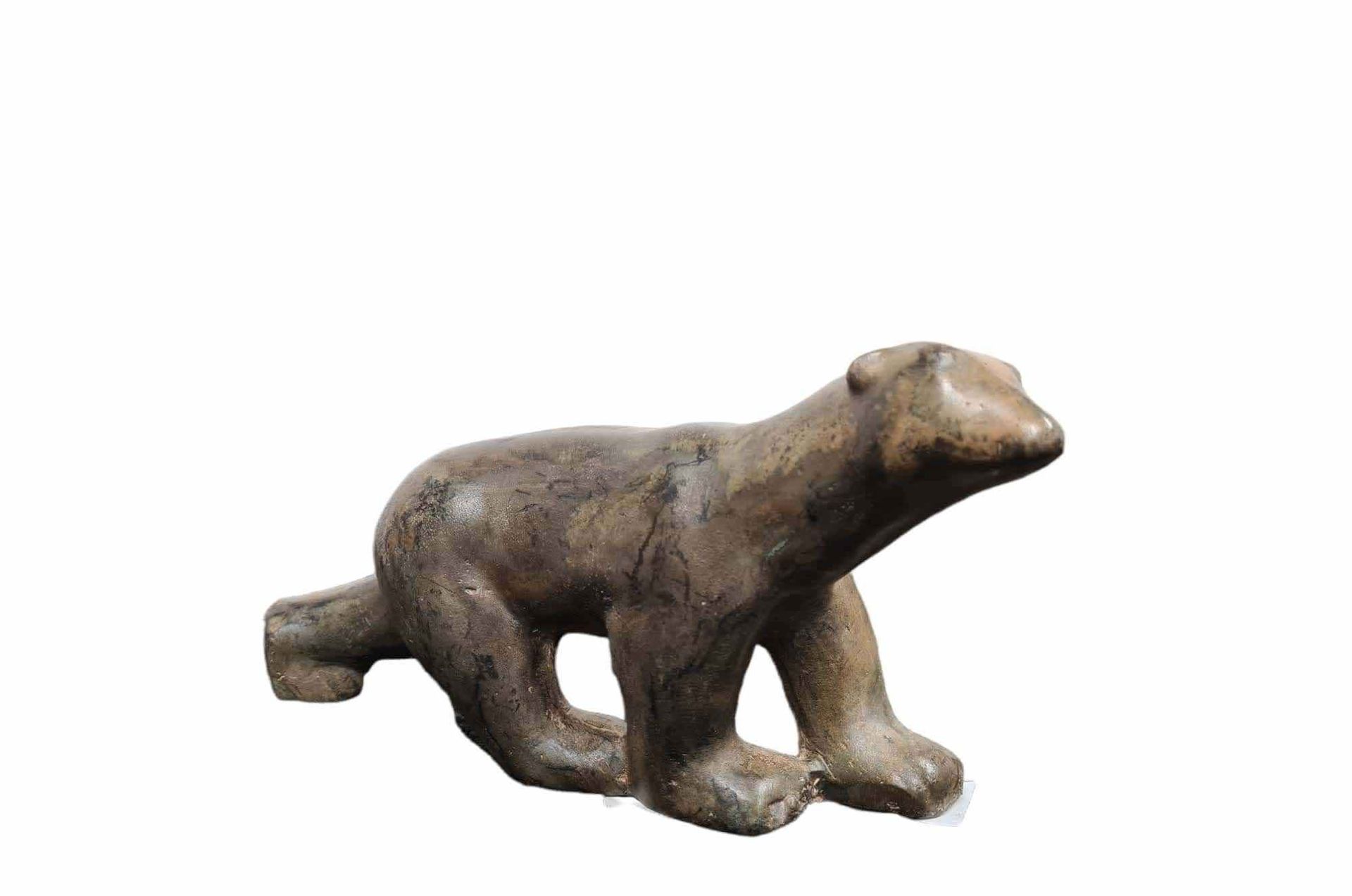 Null CHENET Pierre (XXth century)

Small polar bear

Bronze with brownish brown &hellip;