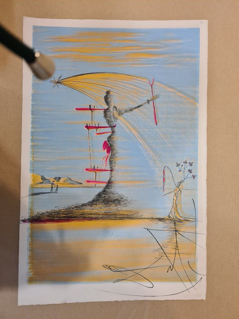 Null DALI Salvador, d'après 

La Femme dans Le Cosmos (circa 1957)

Lithographie&hellip;