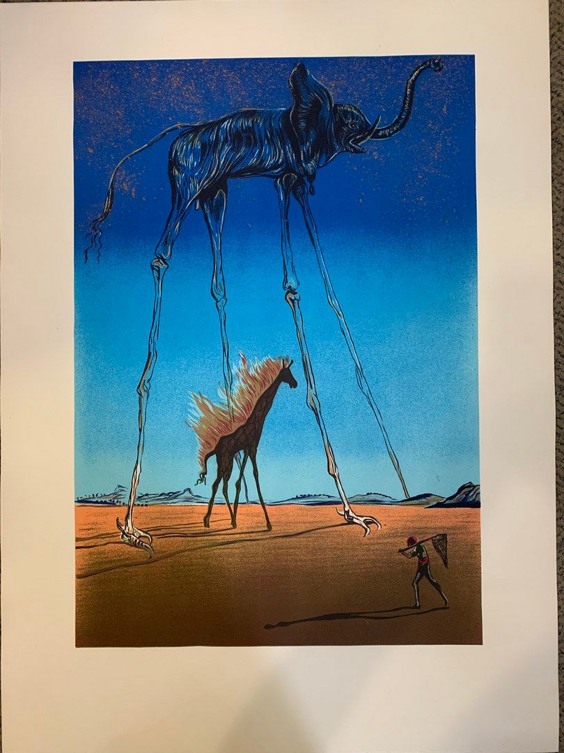 Null DALI Salvador, after

Elephant

Lithograph, unsigned

76 x 55.5cm.