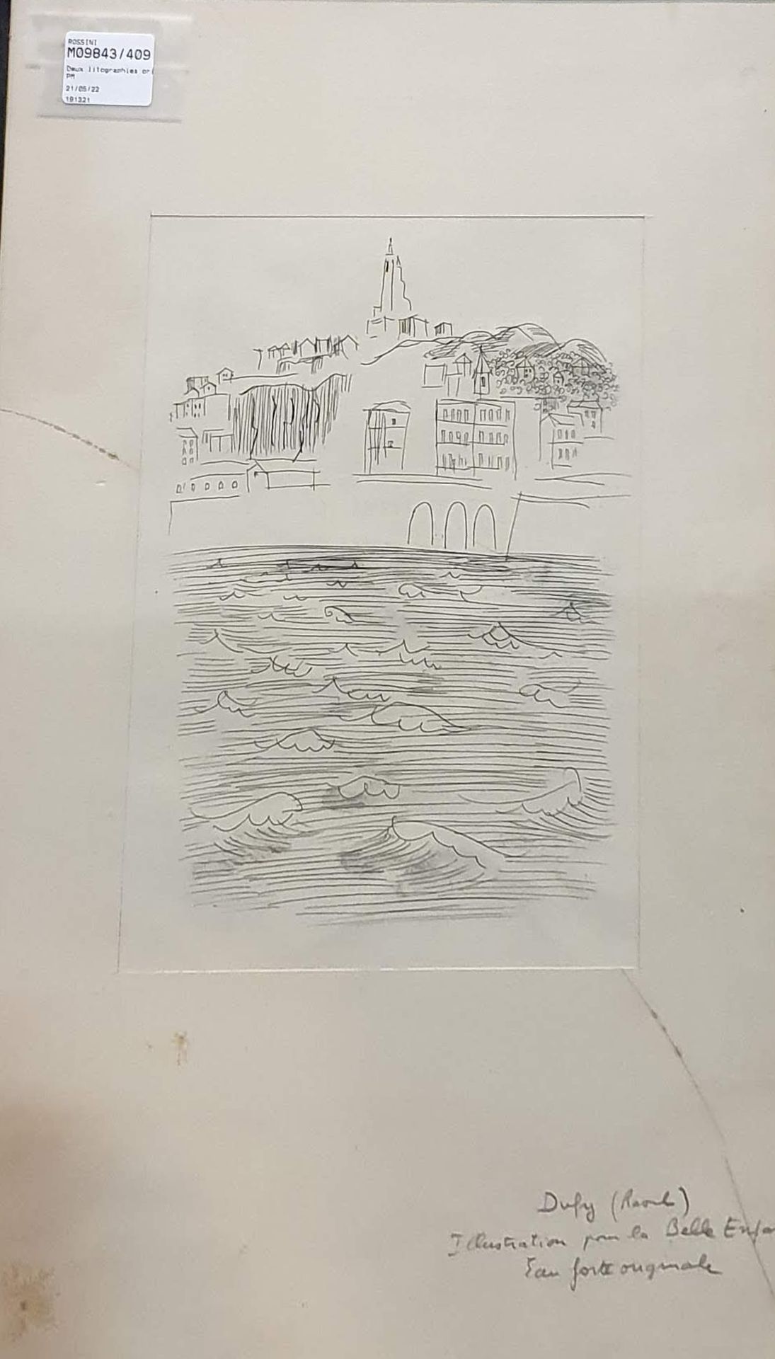 Null DUFY Raoul, after

The quays - Aline at the window 

Two original etchings,&hellip;