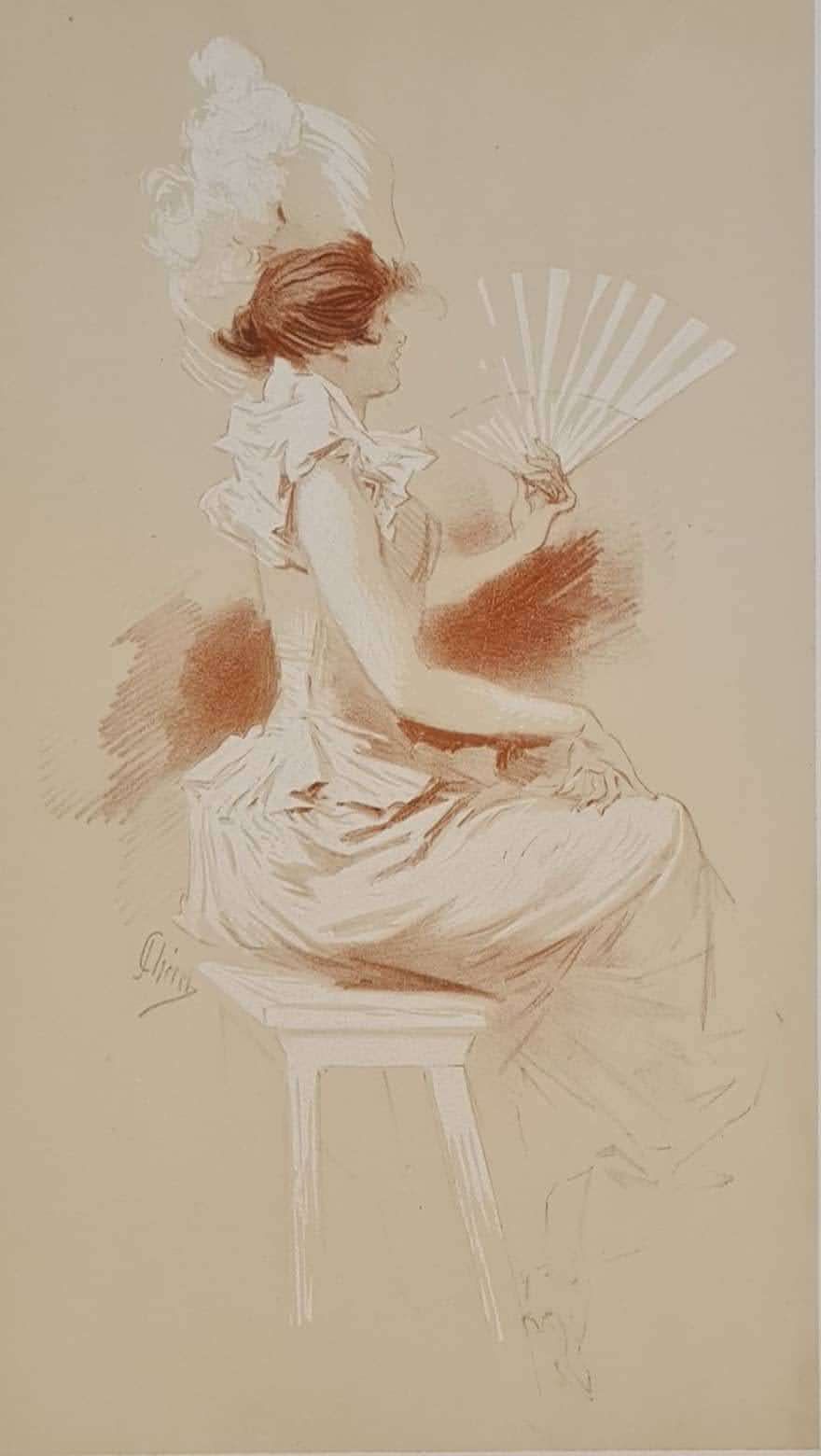 Null CHERET Jules, after

Woman with a fan

Lithograph, signed lower left in the&hellip;