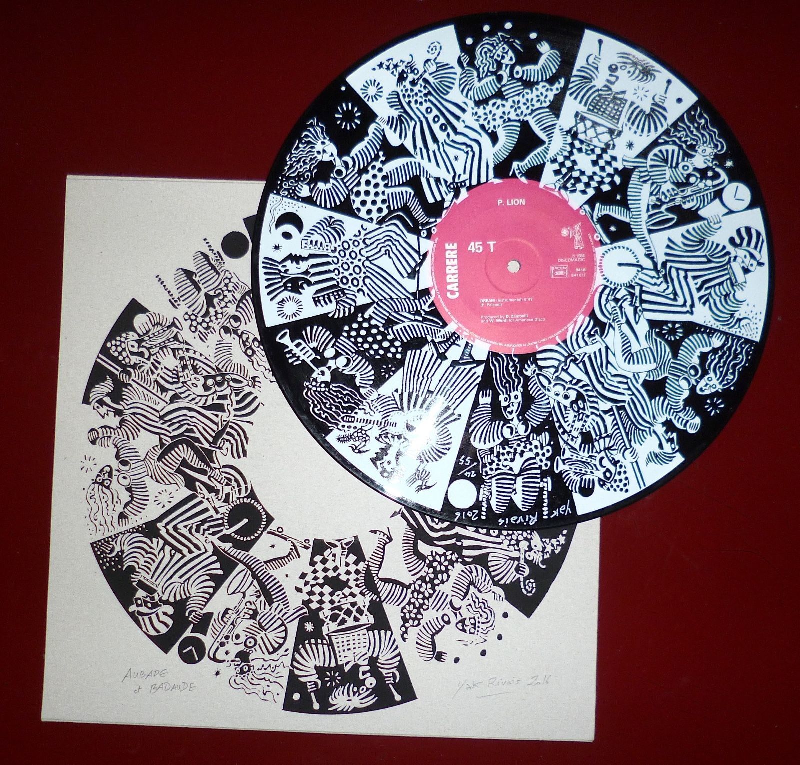 Null RIVAIS Yak

Serigraphy on 33 rpm vinyl signed and numbered on the record, 5&hellip;