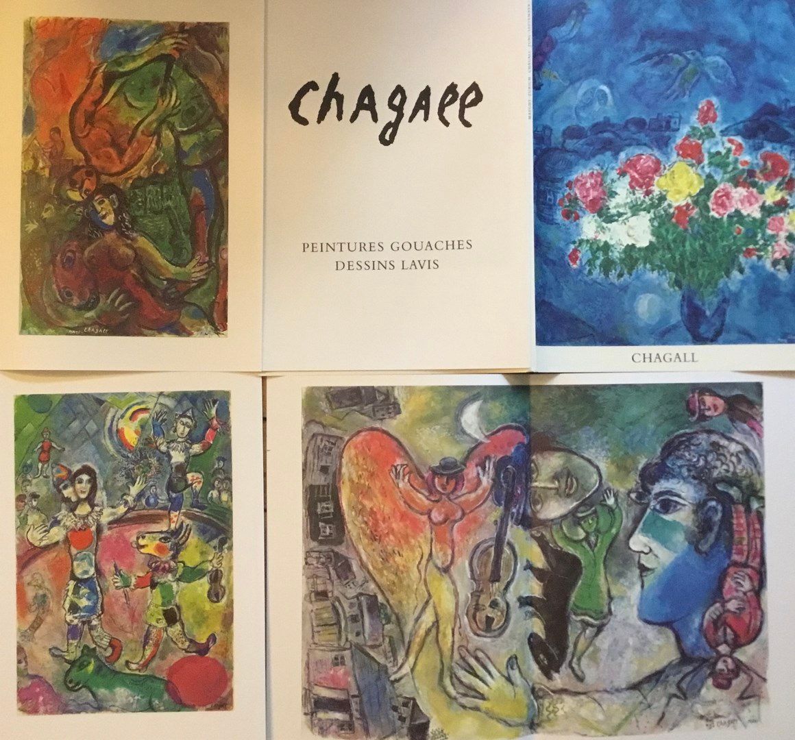 Null CHAGALL Marc 

Catalogue d'exposition Zurich galerie MAEGHT 1971 illustrati&hellip;