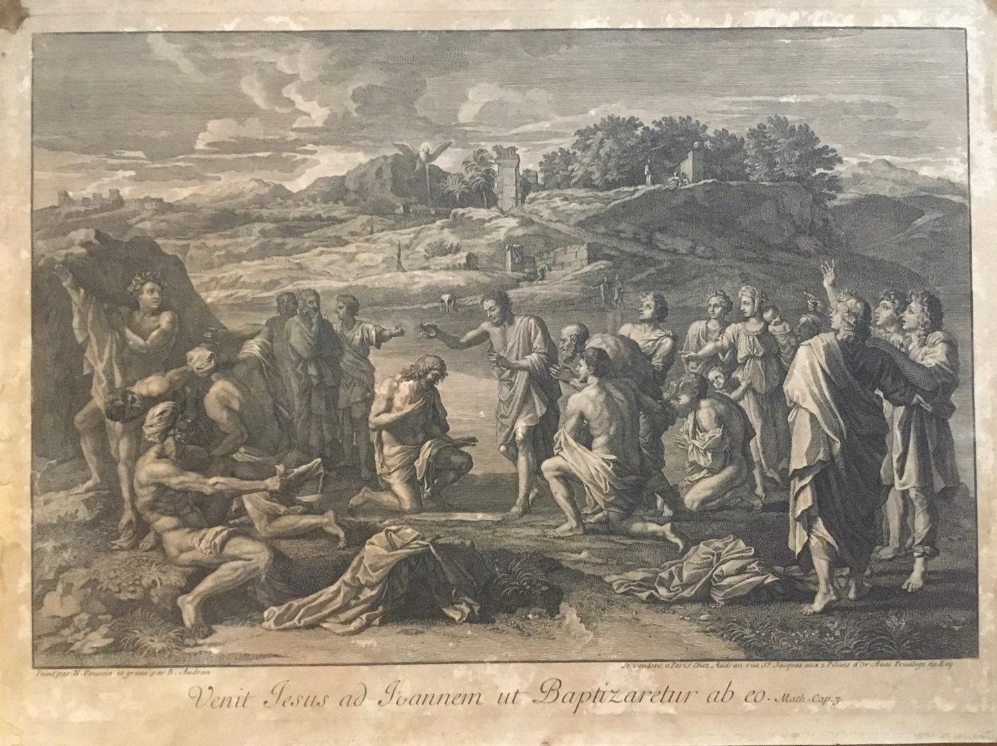 Null AUDRAN Benoit dit Le Vieux 

Engraving after Nicolas POUSSIN

are sold at A&hellip;