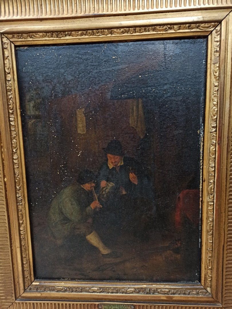 Null 奥斯塔德-阿德里安-范（后）

1610 - 1685.19世纪的作品



在室内喝啤酒的人

板面油画（小的损坏；旧清漆脏了）。



H.32,&hellip;