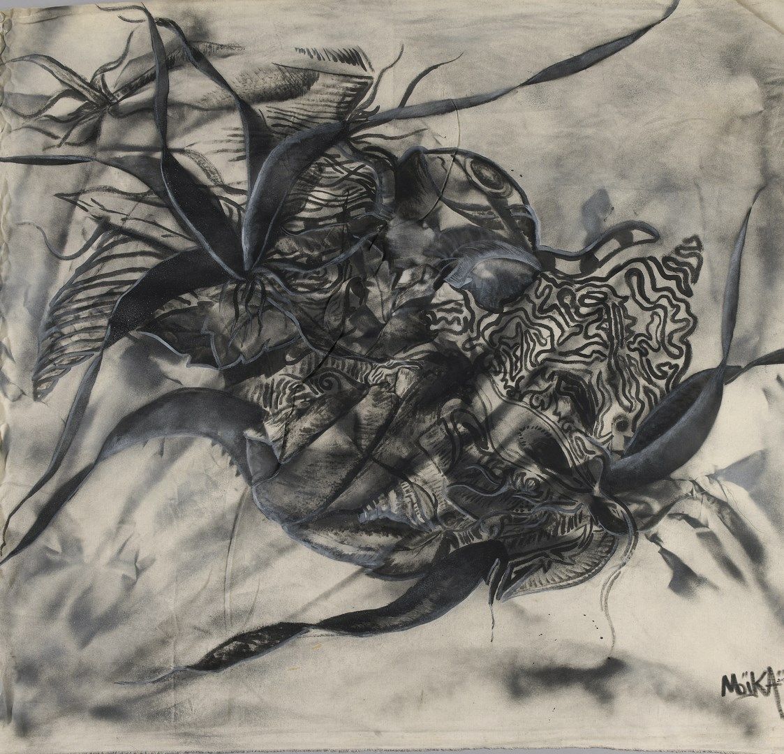 Null 
莫伊卡，(1987年出生)




茧》，2013年




画布上的混合媒体




右下方有签名和日期 




140 x 144 cm


&hellip;