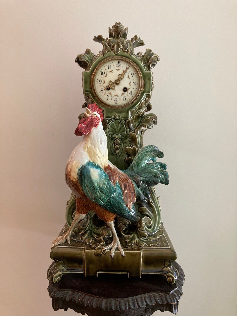 Null Based on a model by Carrier Belleuse

Monumental clock with rooster in enam&hellip;