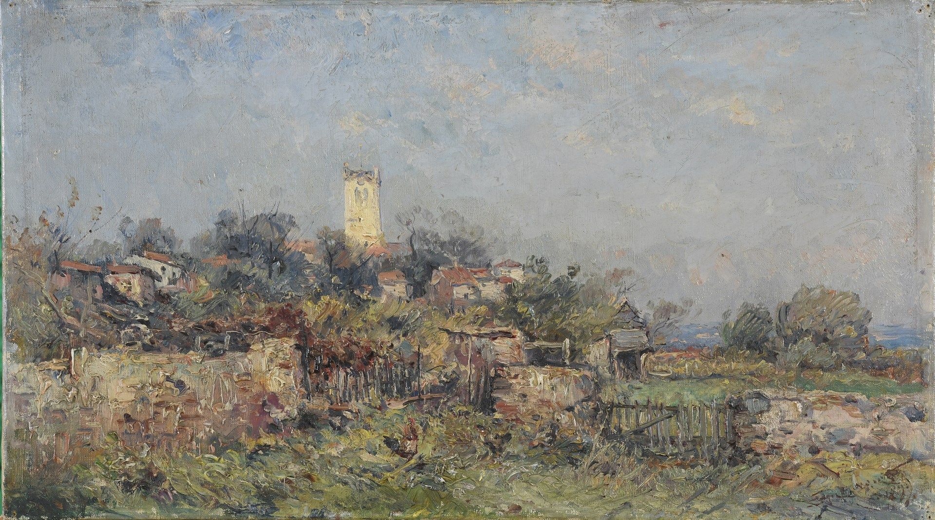 Null NOIROT Émile, 1853-1924

Villerest, Loire, 1899

Öl auf Leinwand

unten rec&hellip;