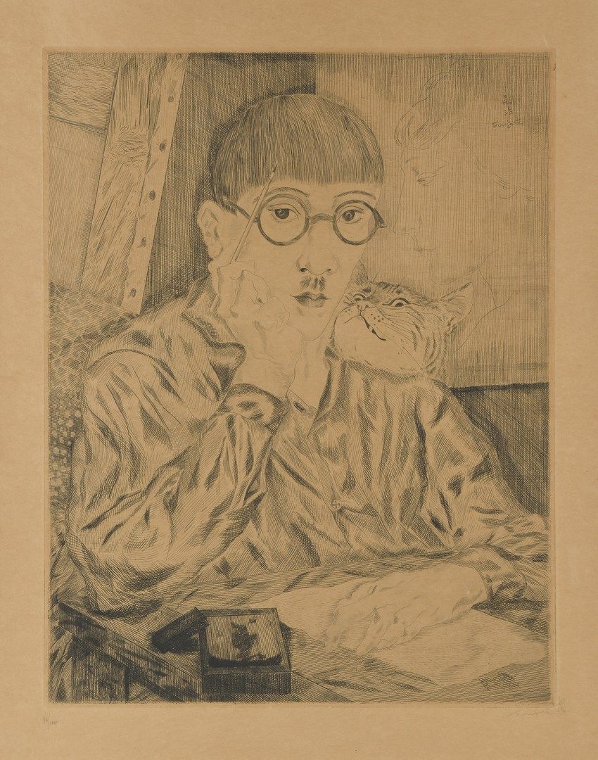 Null FOUJITA Léonard Tsuguharu, 1886-1968

Autoportrait à l’atelier, 1927

point&hellip;