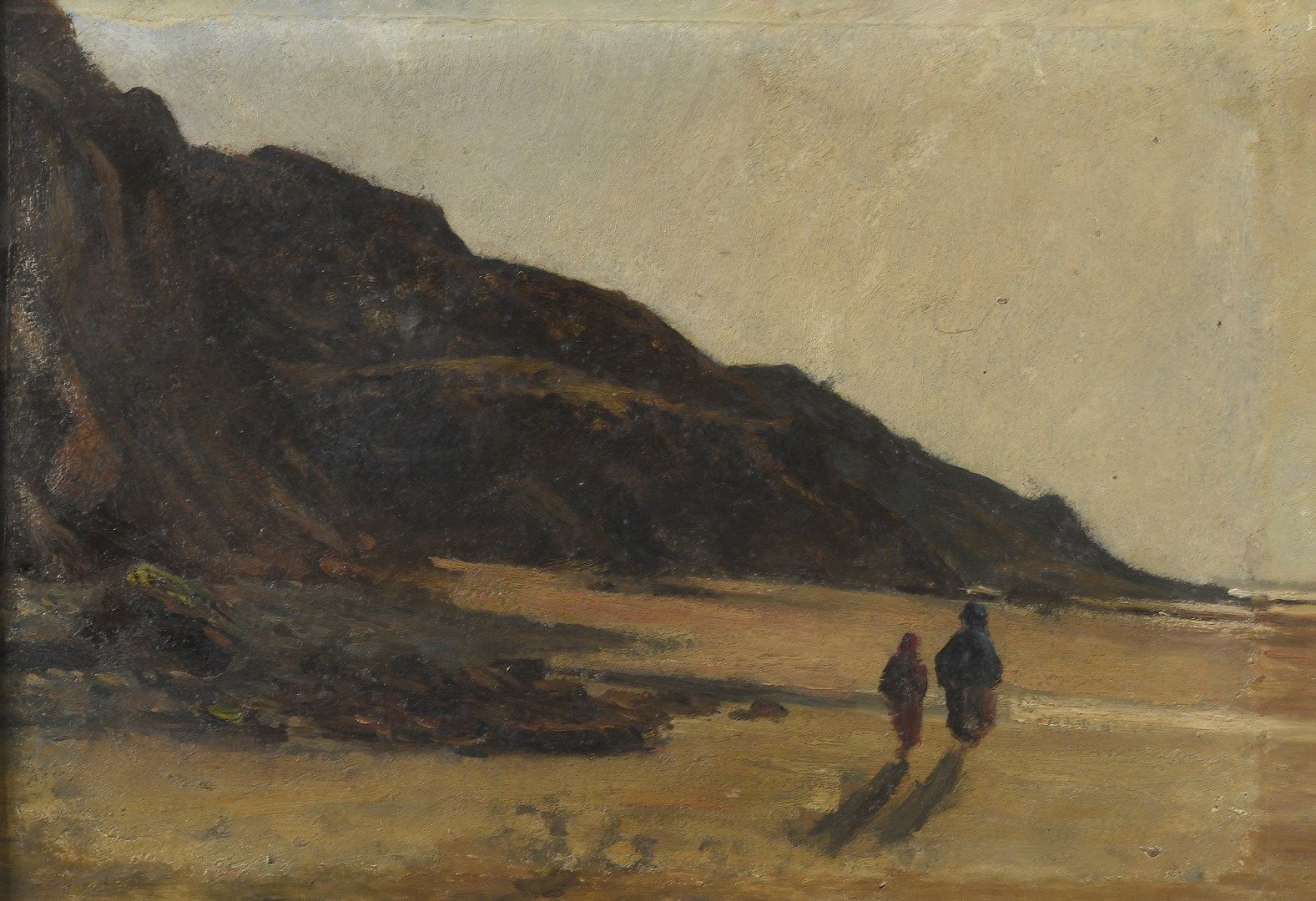 Null HUET Paul, 1803-1869

Walkers on the beach

oil on paper mounted on panel (&hellip;