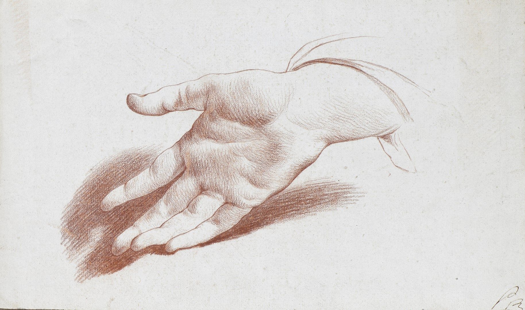 Null ECOLE FRANCAISE du XVIIIème siècle					



Deux études de mains droites, l'&hellip;