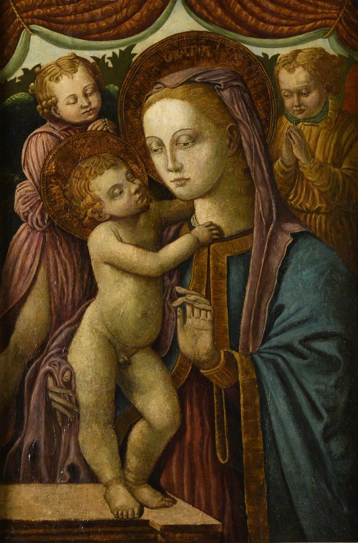 Null 利皮-弗拉-菲利波(LIPPI Fra Filippo)(以其口味)

佛罗伦萨，约1406年-斯波莱托1469年



圣母和孩子在两个天使之间。
&hellip;