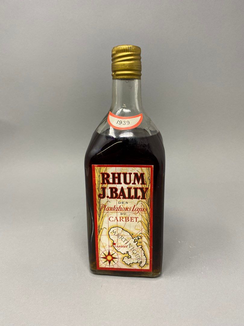 Null 1 Bouteille RHUM Bally 1939 (MB, 45°)