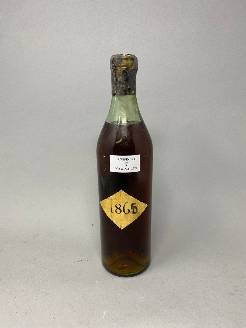 Null 1瓶1865年的COGNAC（原标签上印有1861年的套印）。