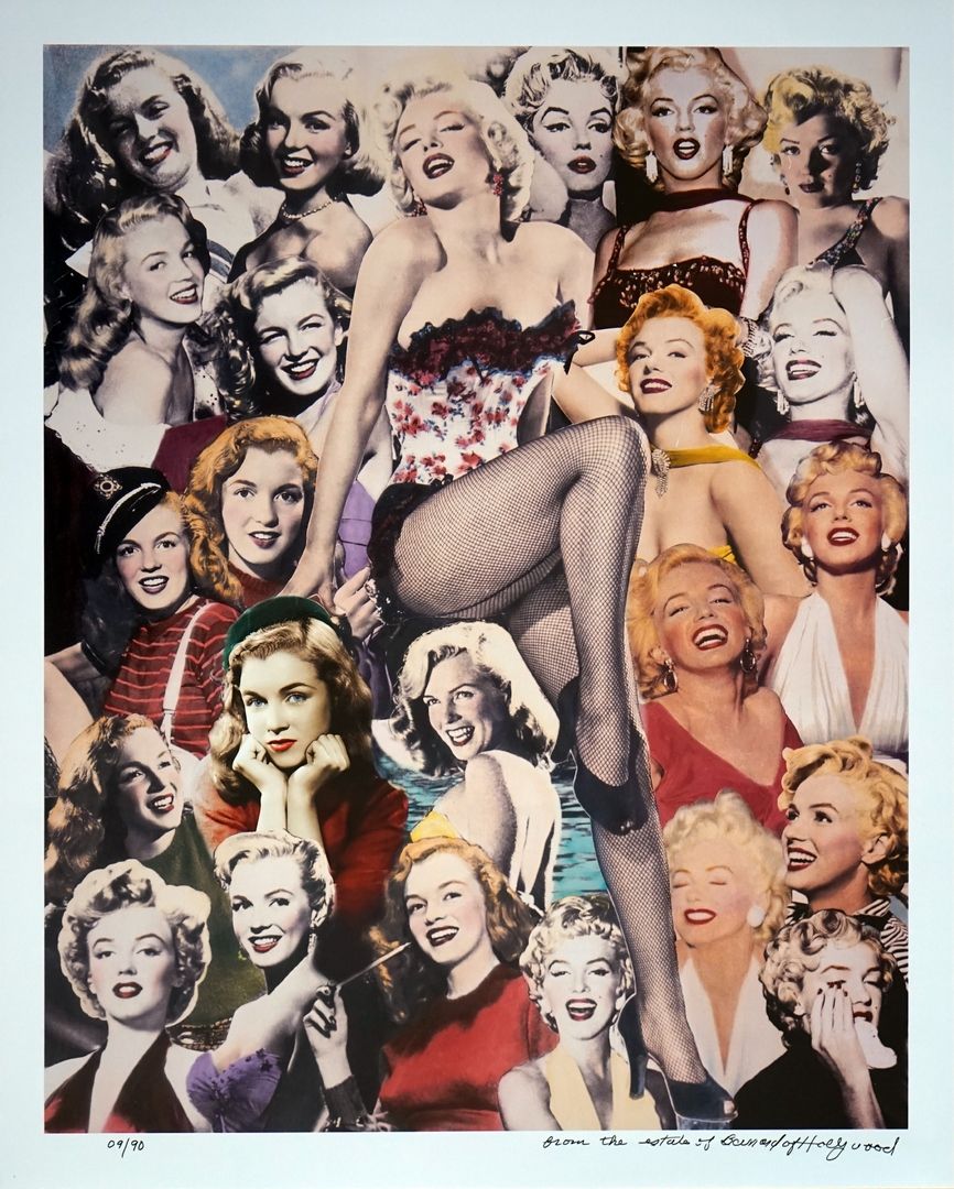 Null Marylin Monroe 

print on silver paper, signed and numbered in black ink un&hellip;