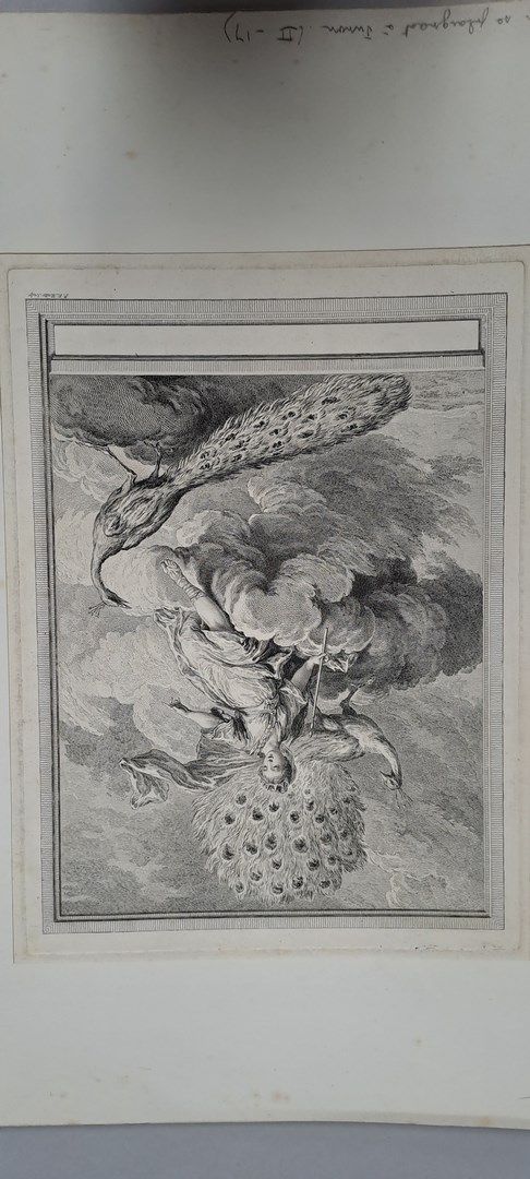 Null Jean-Baptiste OUDRY (1686-1785) nach 
Illustrationen für die Fabeln von La &hellip;