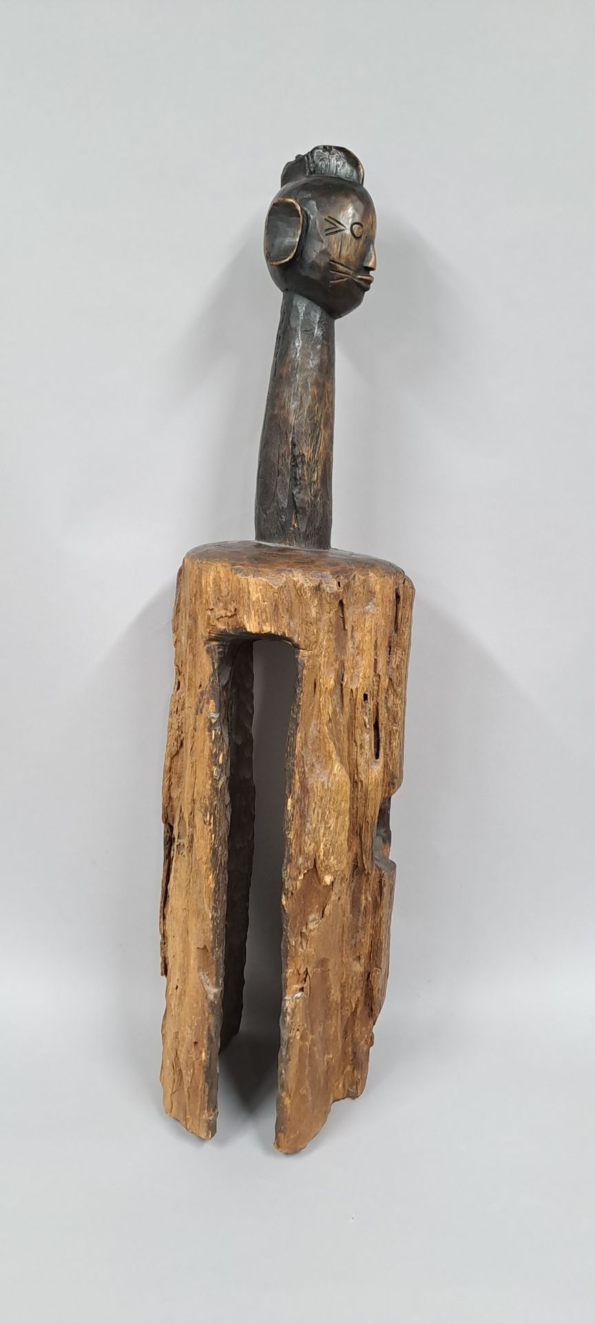 Null Nigéria
Masque Mumuyé Karim en bois.
Circa 1970
H. 91 cm
Certificat d'authe&hellip;