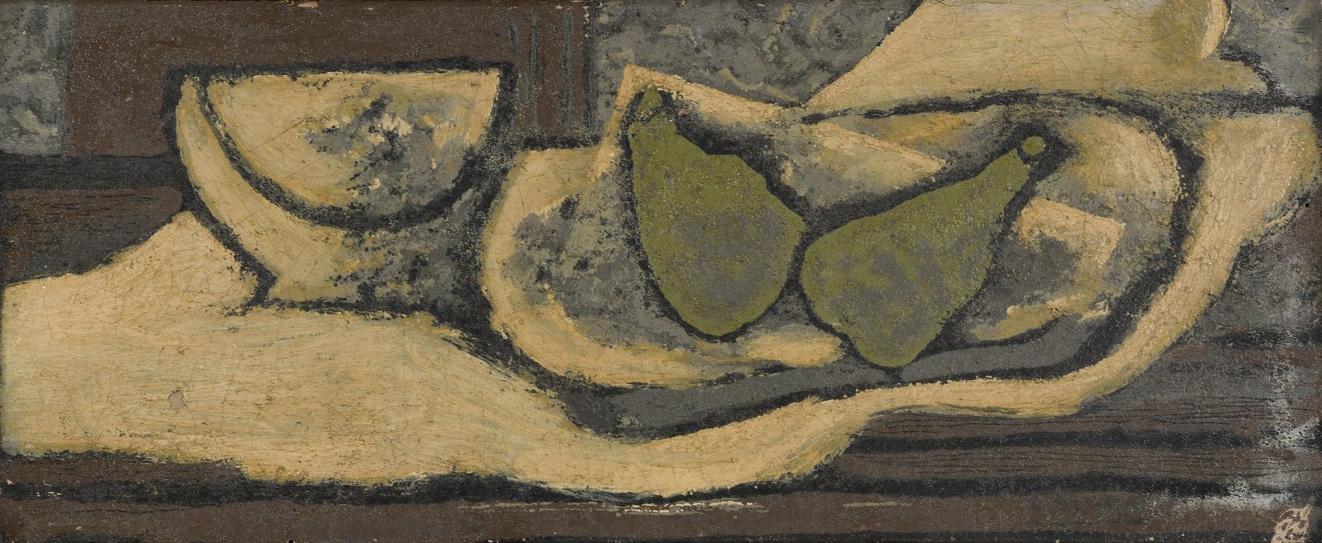 Null BRAQUE Georges, after
The Green Pears
callichromy on canvas, Braun et Cie p&hellip;