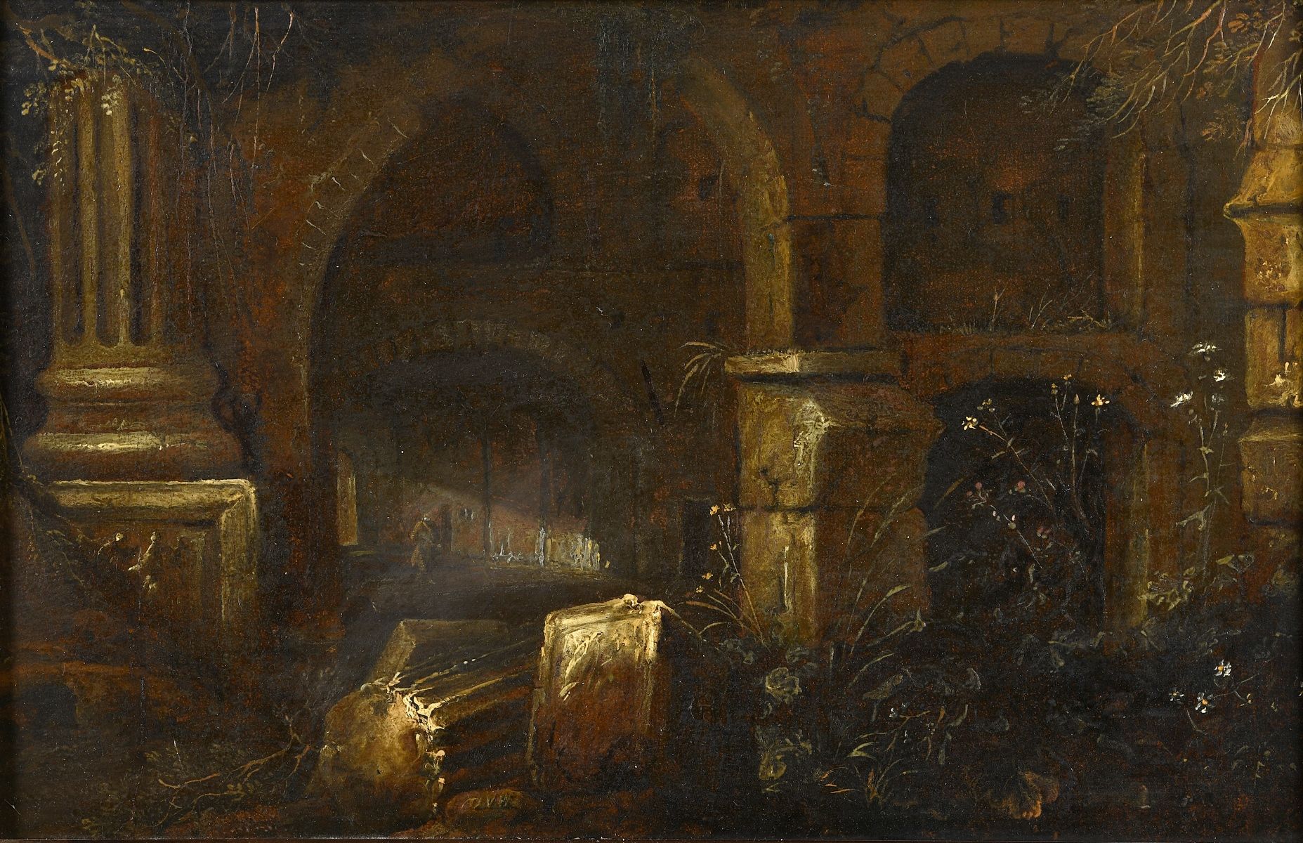 Null HOLLANDISCHE SCHULE des 17. Jahrhunderts

Antike Ruinen

Öl auf einer Holzt&hellip;