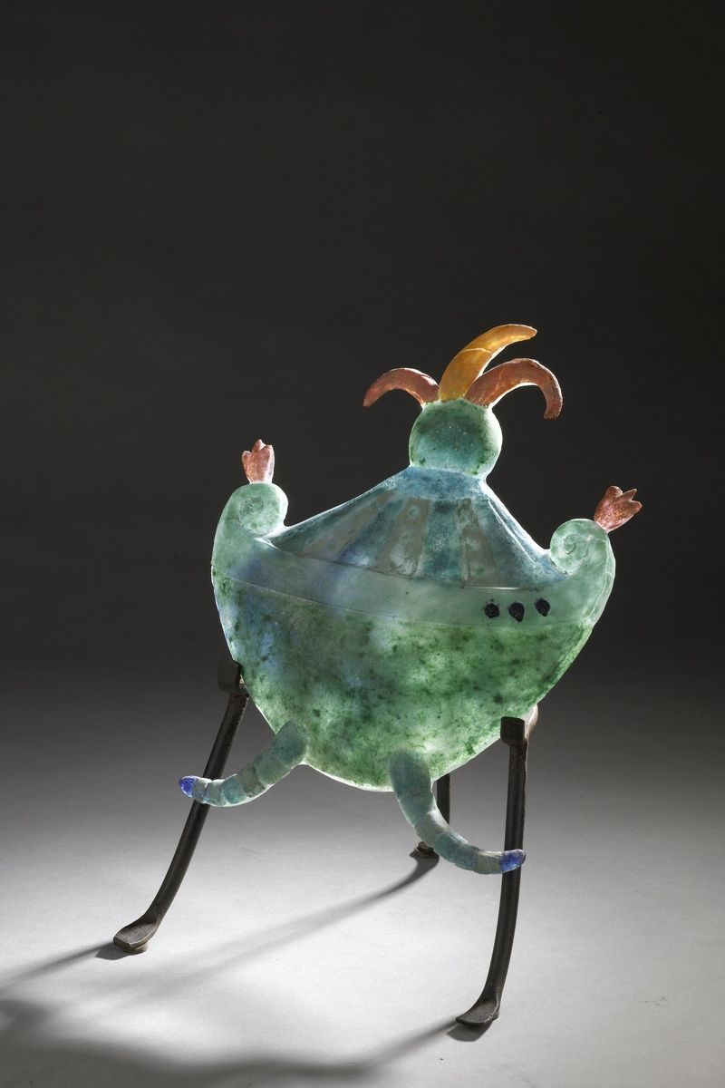 Null Penny CARTER (Grande-Bretagne, née en 1966)
Sculpture en pâte de verre poly&hellip;