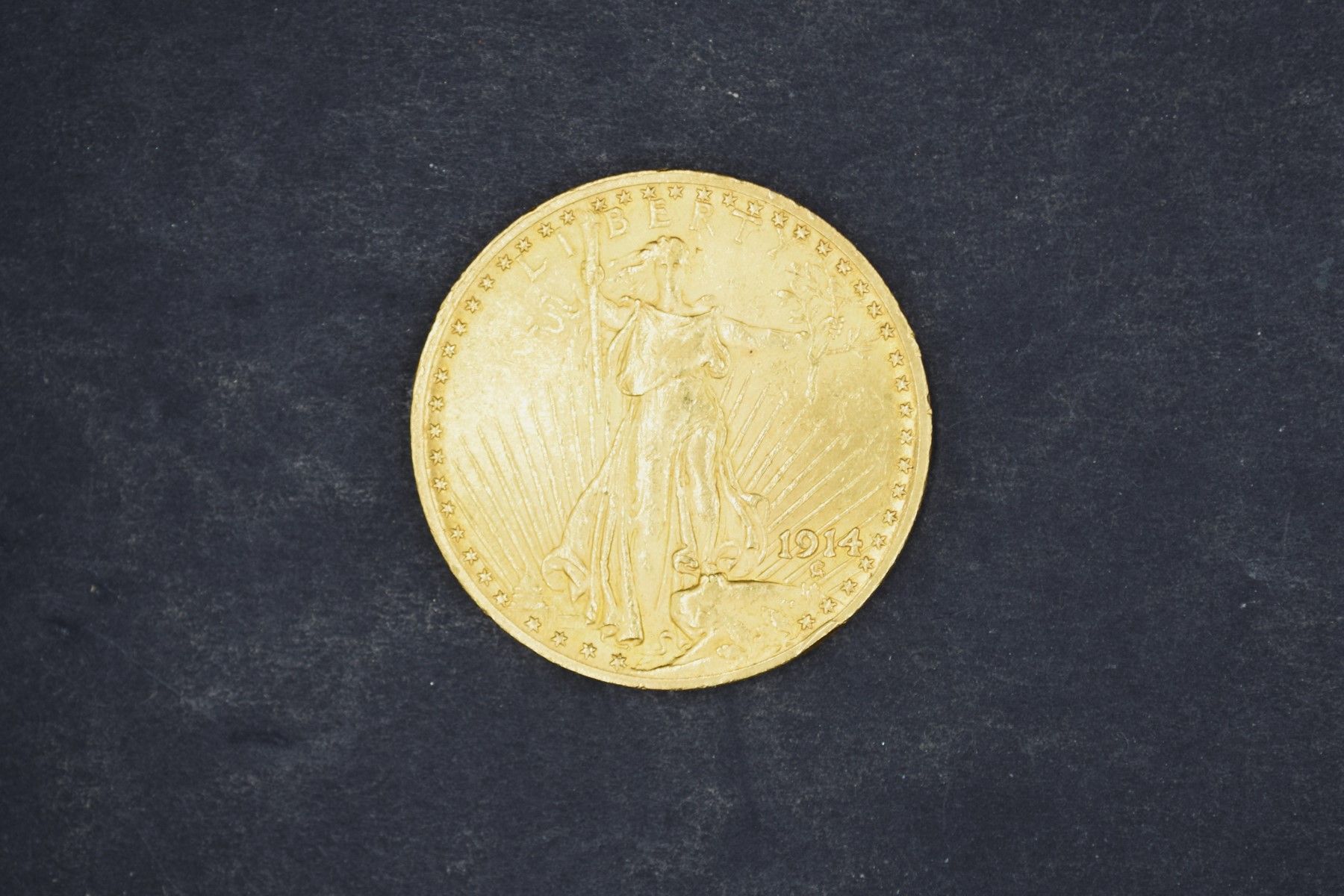 Null Pièce en or 20 dollars Saint-Gaudens (1914)
Poids théorique : 33.43 g
TB à &hellip;