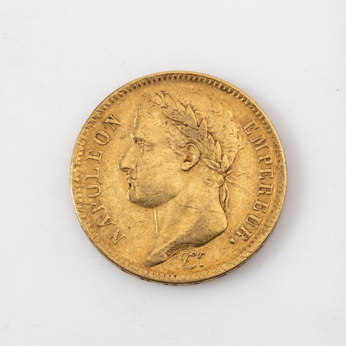 Null PREMIER EMPIRE

Une pièce en or de 40 Francs Napoléon Ier tête laurée (1811&hellip;