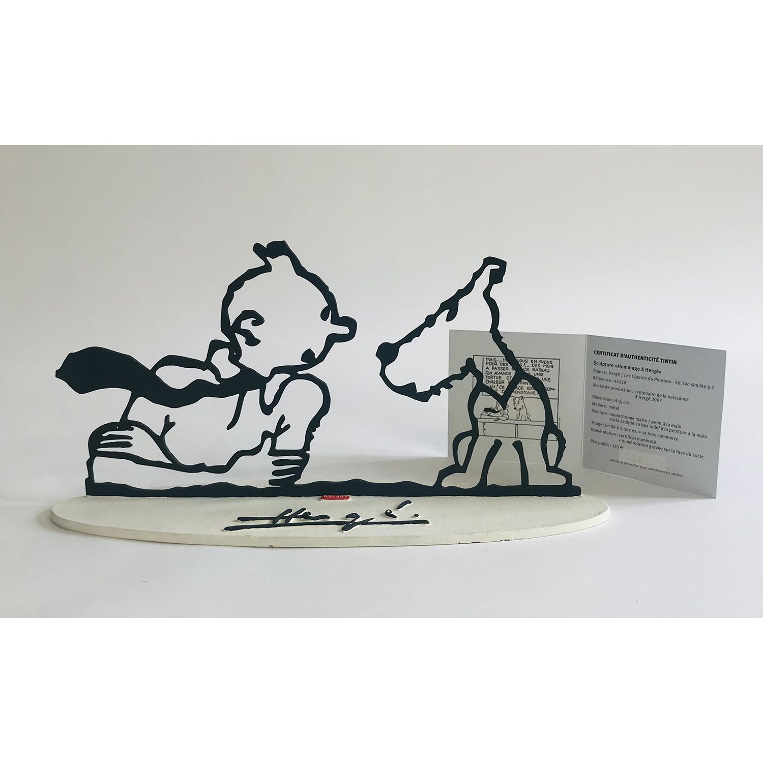 Null HERGÉ (Georges RÉMI) (1907-1983) Tintin - PIXI "Tribute to Hergé" HERGÉ PIX&hellip;