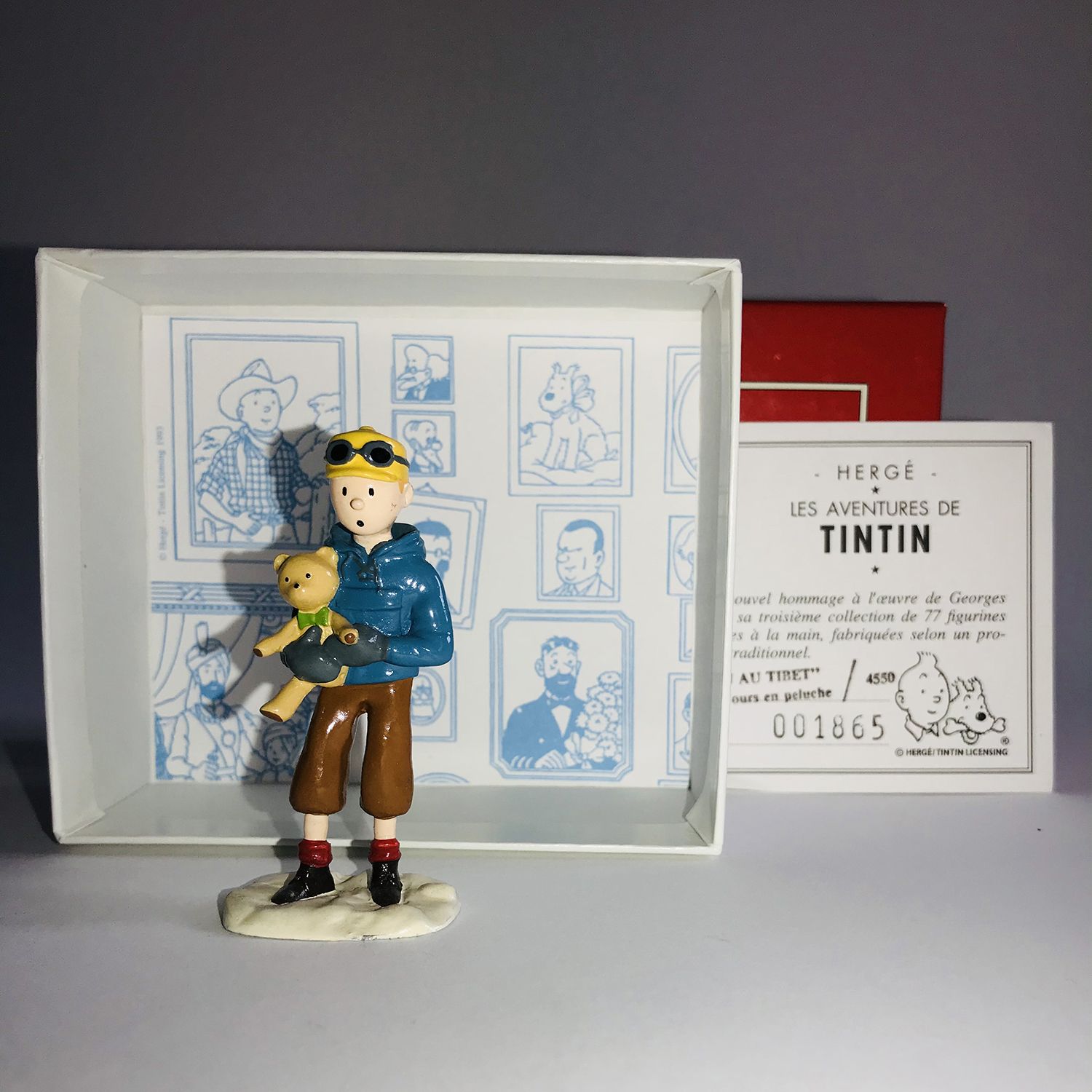 Null HERGÉ (Georges RÉMI) (1907-1983) Tintin - PIXI " Tintin in Tibet : Tintin a&hellip;